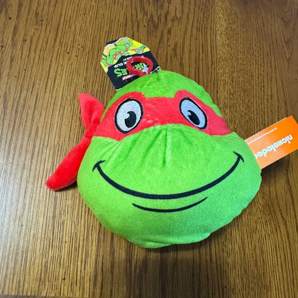 NWT Teenage Mutant Ninja Turtles Ralphael Red Backpack Clip Keychain - Picture 2 of 9